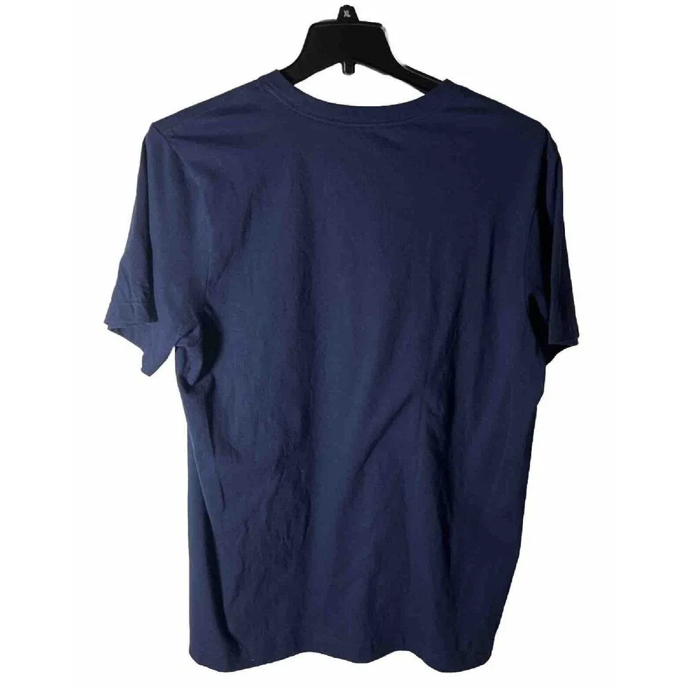 Nike Unisex Navy Blue New England Patriots 2021 NFL Playoffs Bound T-shirt L